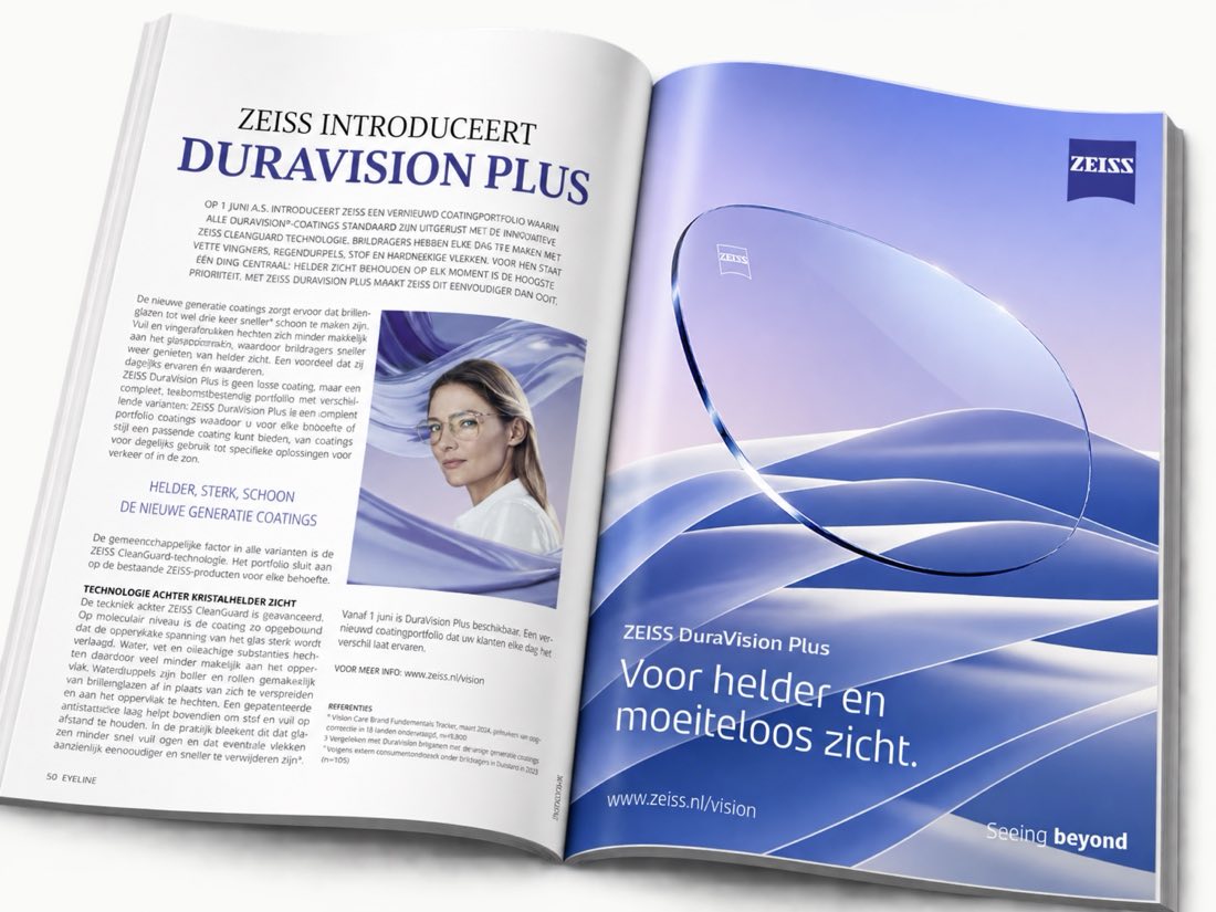 Voorbeeld Advertentie — 1/1 infotorial links en 1/1 advertentie rechts